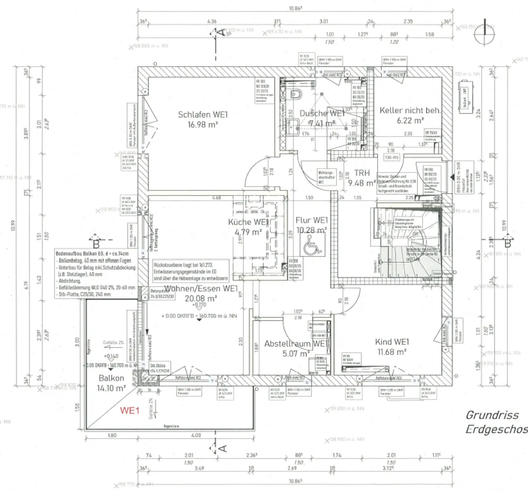 3 room apartment with 83 m² in Wiesbaden – Photo 2