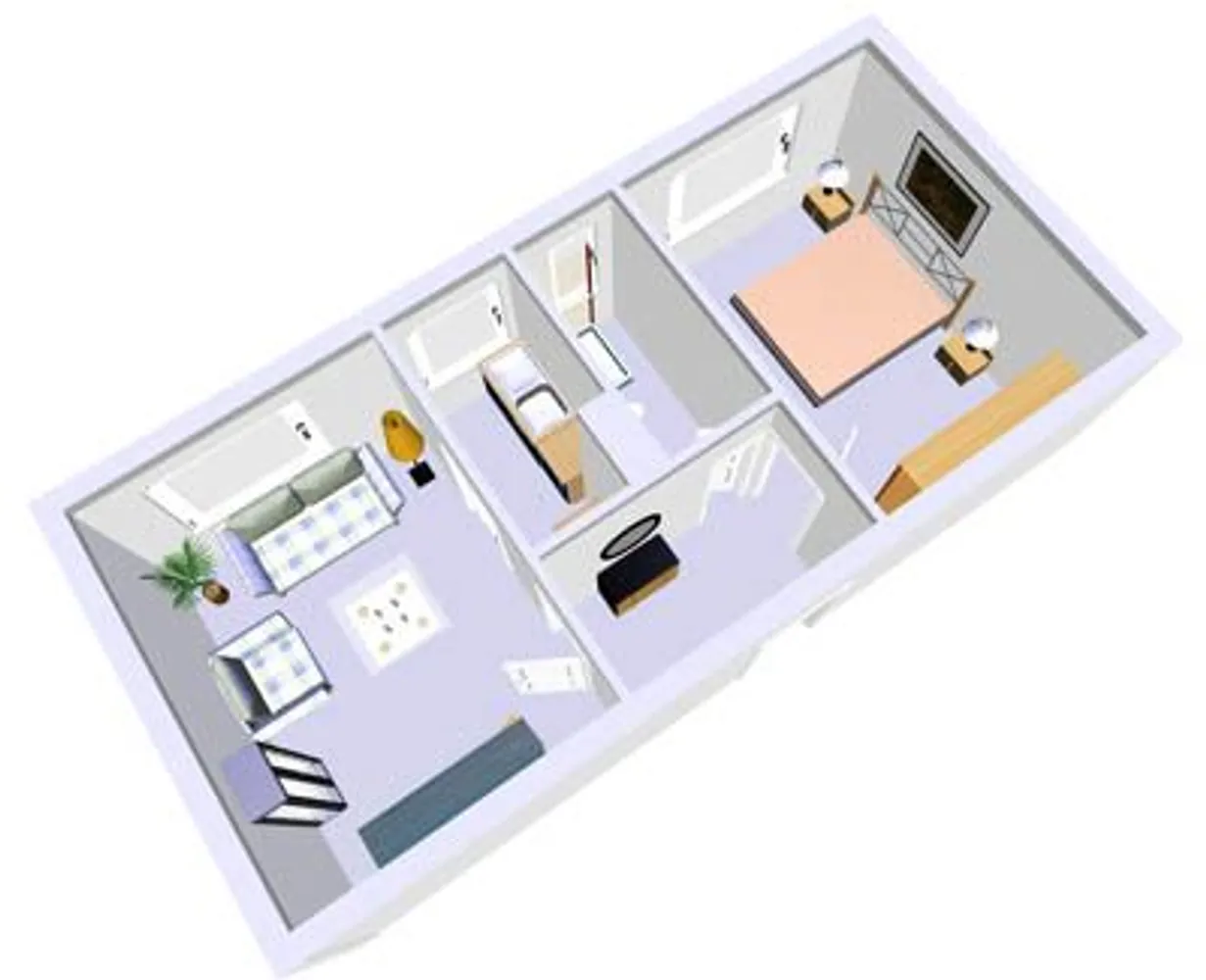 2 Zimmer Wohnung mit 39 m² in Kiel – Bild 2