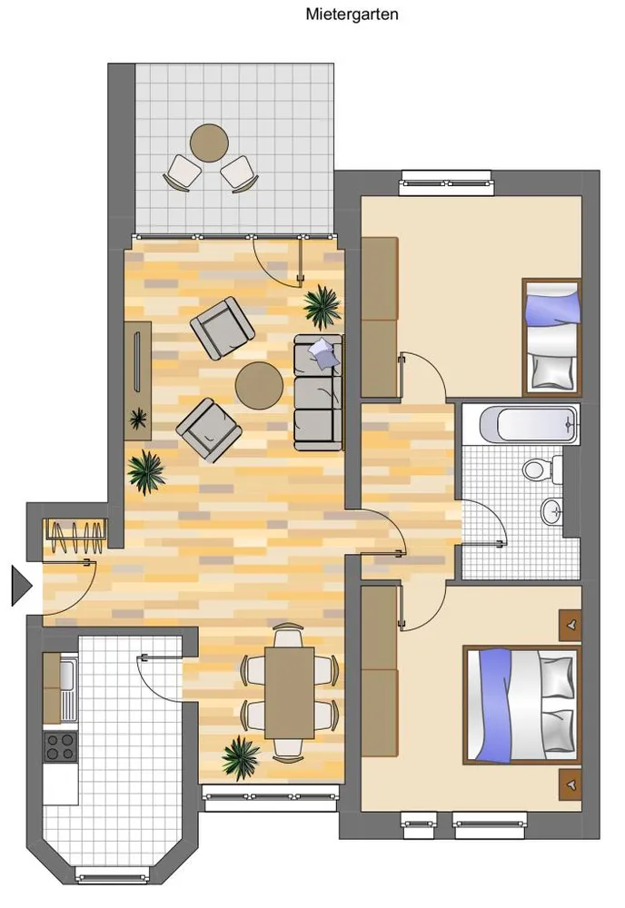 4 Zimmer Wohnung mit 79 m² in Dortmund – Bild 1