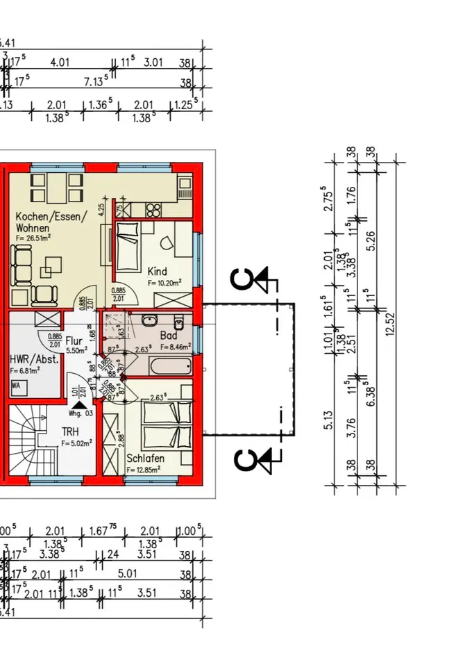 3 Zimmer Wohnung mit 92 m² in Bramsche – Bild 9