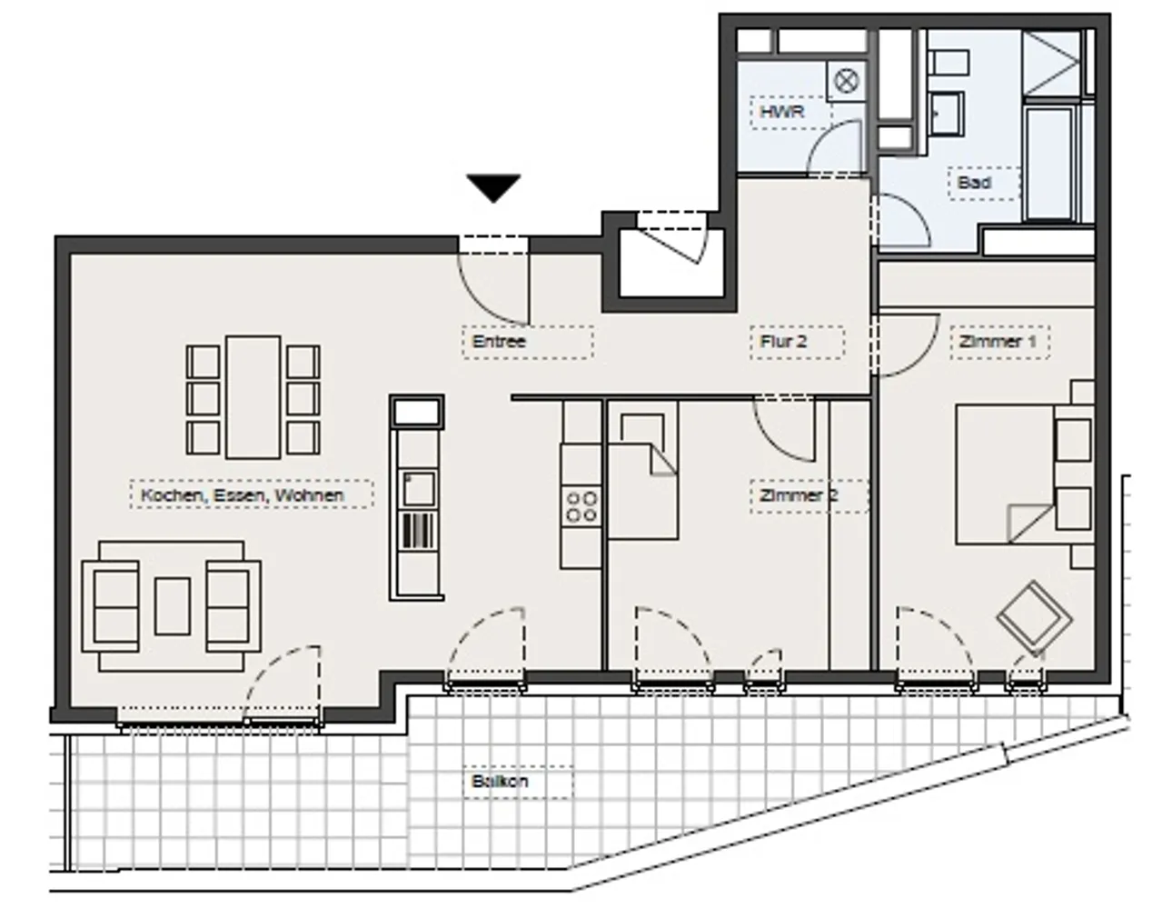 3 Zimmer Wohnung mit 117 m² in Frankfurt am Main – Bild 11
