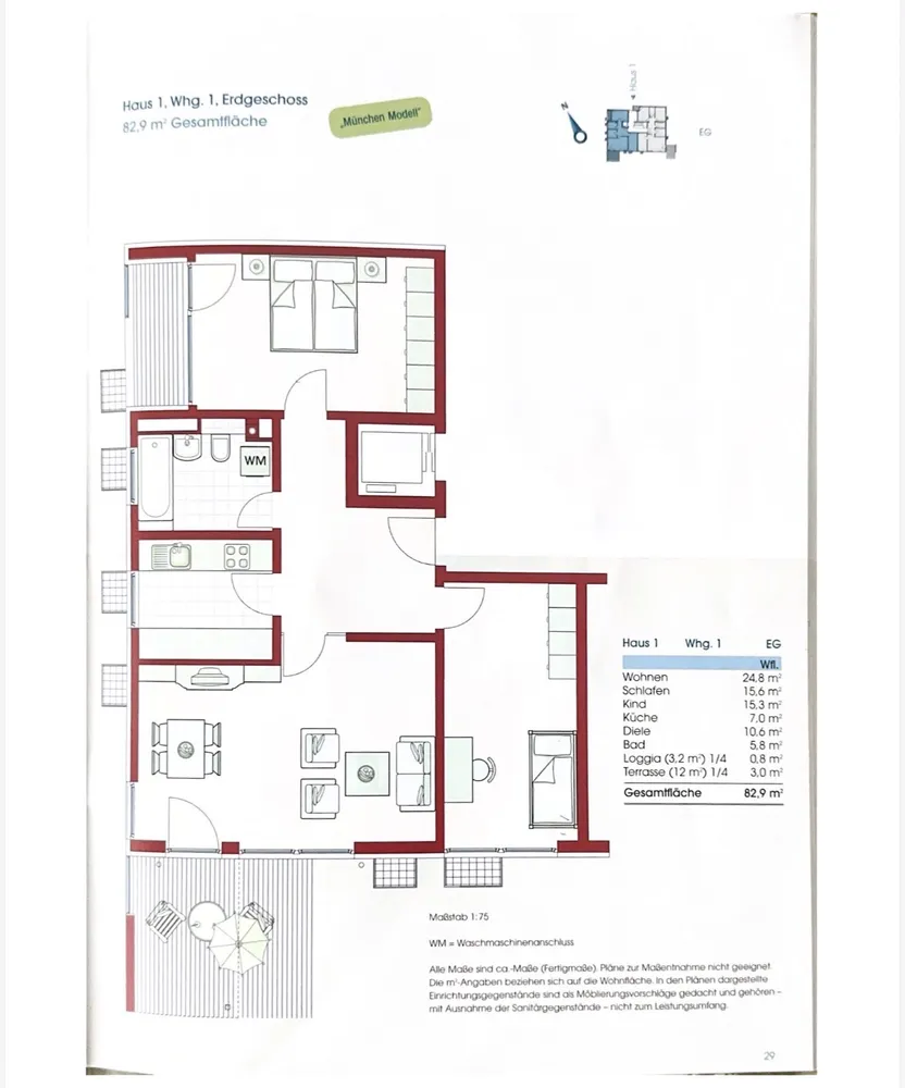 3 Zimmer Wohnung mit 83 m² in München – Bild 12