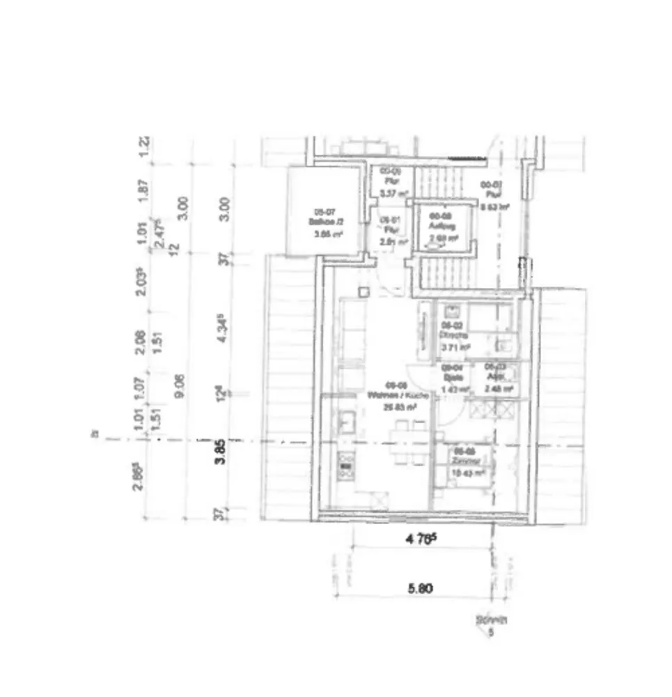 2 Zimmer Wohnung mit 50 m² in Kiel – Bild 2