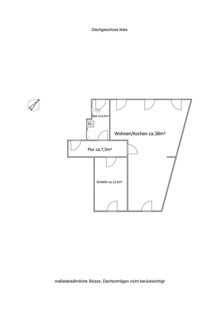 2 Zimmer Wohnung mit 64 m² in Halle (Saale) – Bild 5