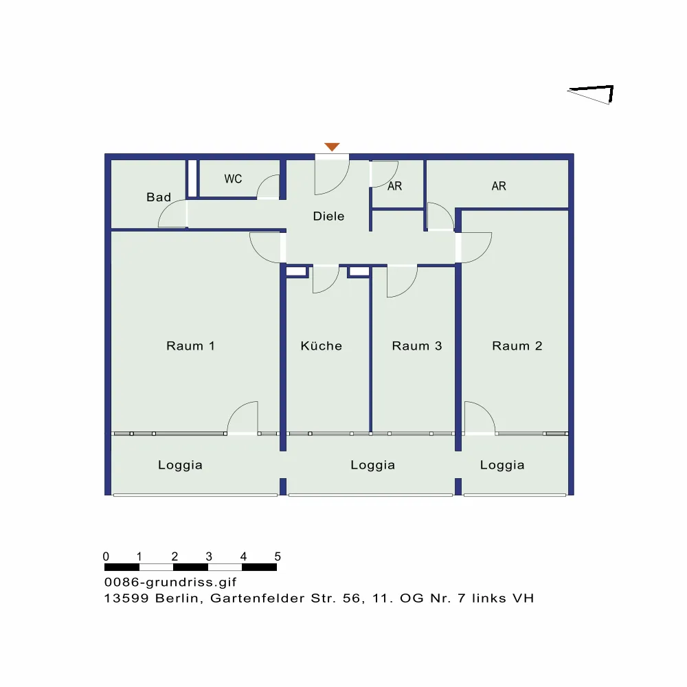 3 Zimmer Wohnung mit 99 m² in Berlin – Bild 9