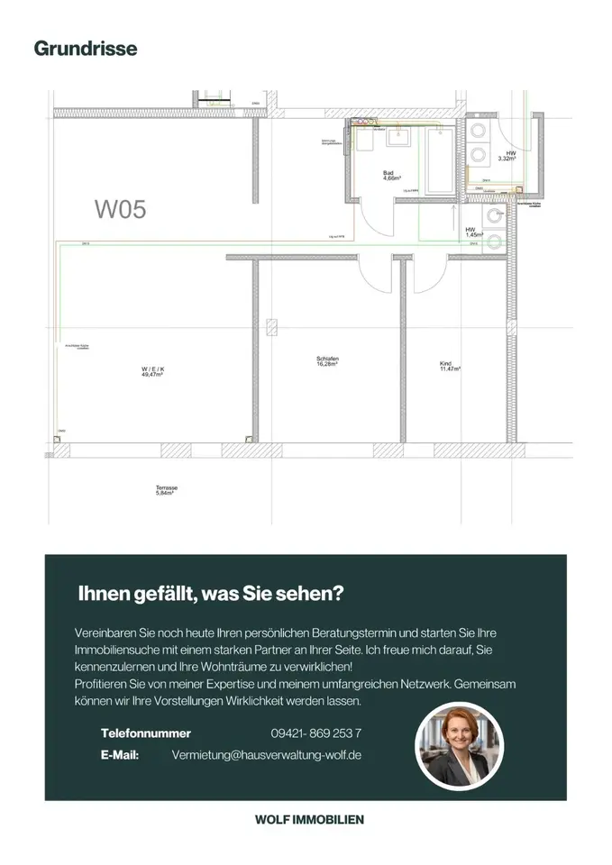 3 Zimmer Wohnung mit 89 m² in Straubing – Bild 4