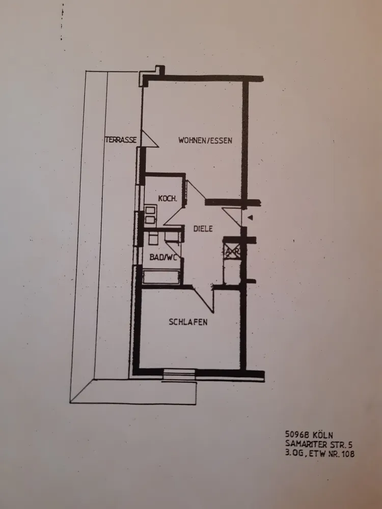2 Zimmer Wohnung mit 66 m² in Köln – Bild 2