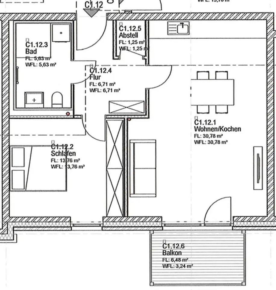 3 Zimmer Wohnung mit 74 m² in Uelzen – Bild 5