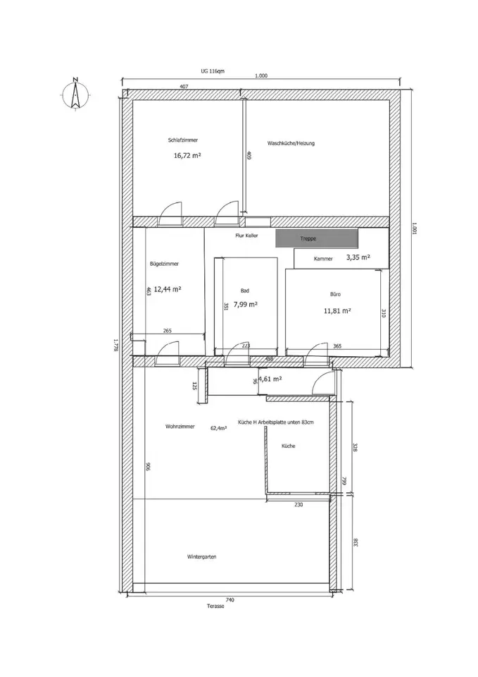 4 Zimmer Wohnung mit 100 m² in Saarbrücken – Bild 9