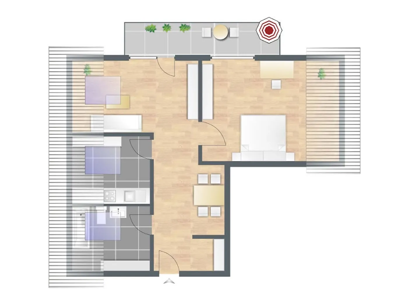 2 Zimmer Wohnung mit 66 m² in Wiesbaden – Bild 10