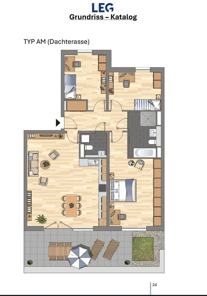 4 Zimmer Wohnung mit 120 m² in Essen – Bild 2
