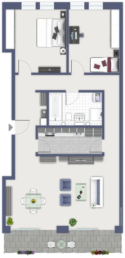 3 Zimmer Wohnung mit 111 m² in Leipzig – Bild 12