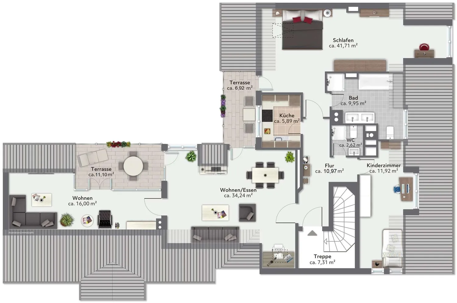 4 Zimmer Wohnung mit 138 m² in München – Bild 11