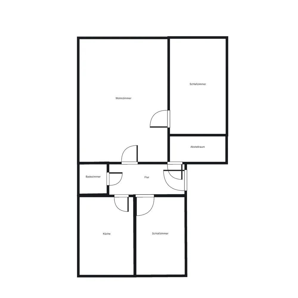 2 Zimmer Wohnung mit 45 m² in Lübeck – Bild 4