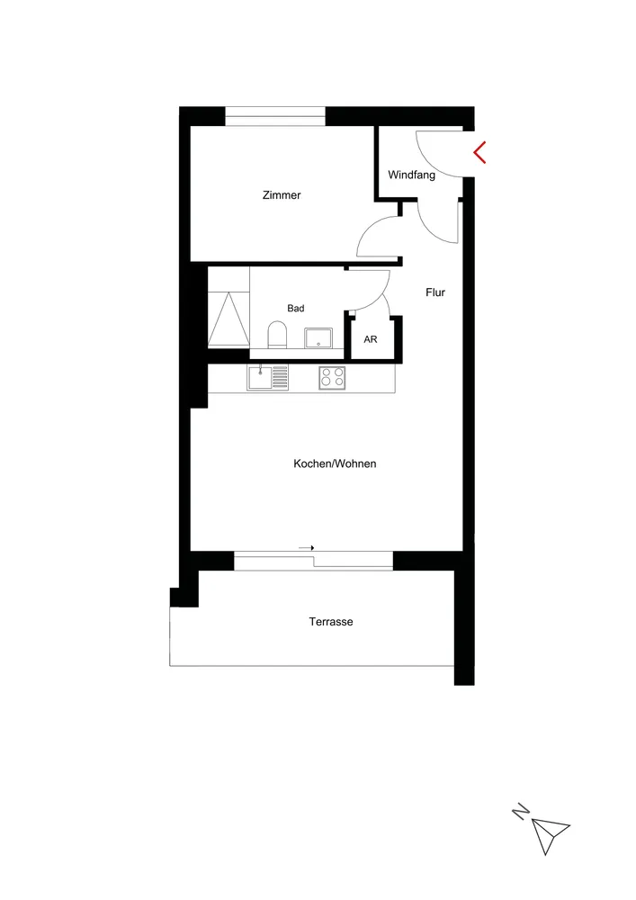 2 room apartment with 56 m² in Berlin – Photo 9