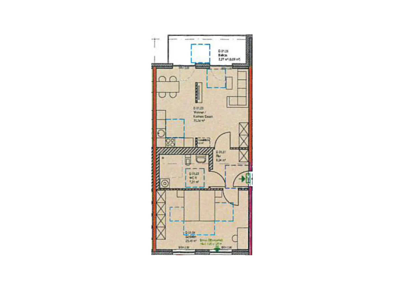 2 Zimmer Wohnung mit 70 m² in Oberhausen – Bild 9