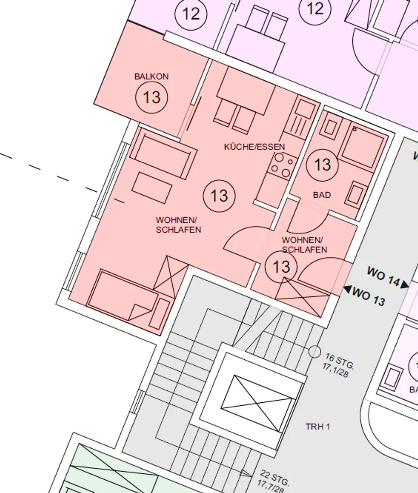 1 Zimmer Wohnung mit 33 m² in Stuttgart – Bild 7