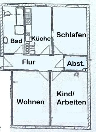 3 Zimmer Wohnung mit 77 m² in Halle (Saale) – Bild 10