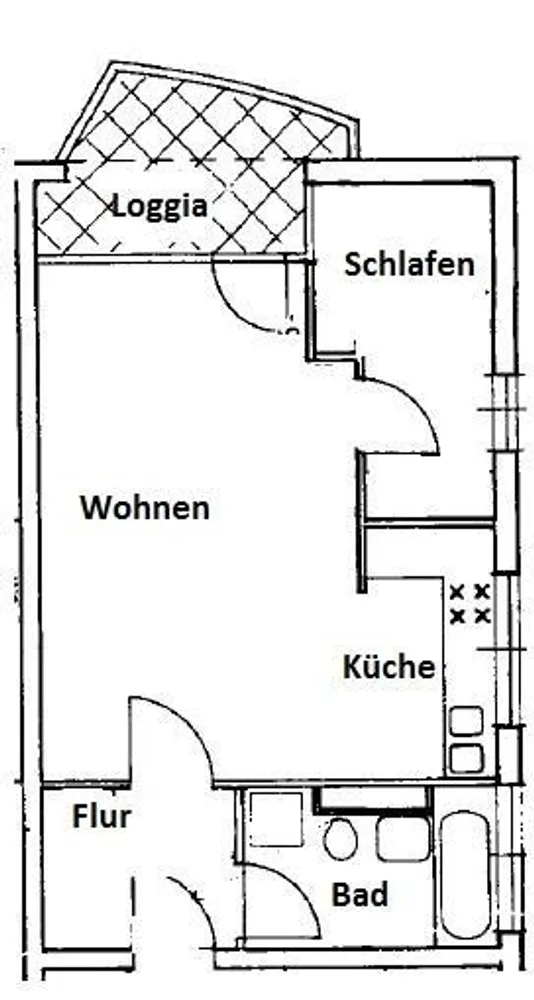 2 room apartment with 58 m² in Berlin – Photo 9