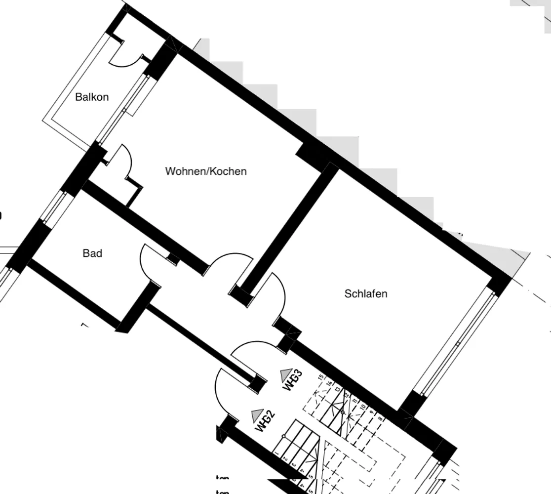 2 room apartment with 49 m² in Bonn – Photo 6