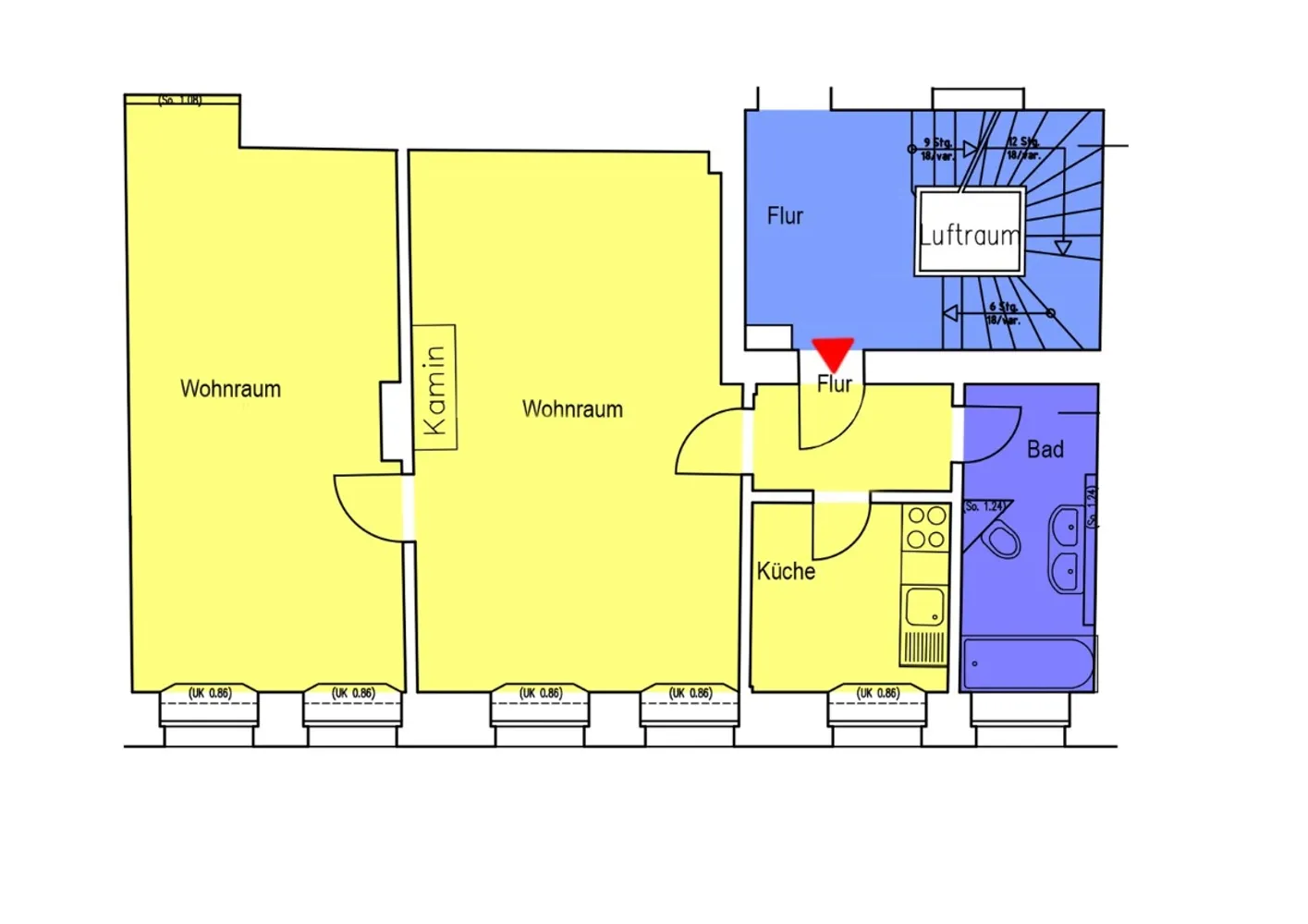 2 Zimmer Wohnung mit 65 m² in Duisburg – Bild 9