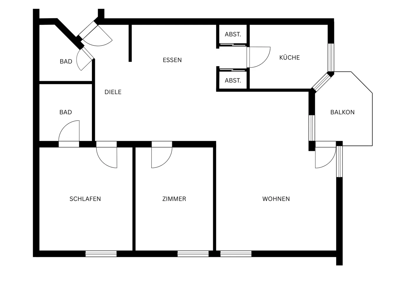 3 Zimmer Wohnung mit 78 m² in Stuttgart – Bild 3