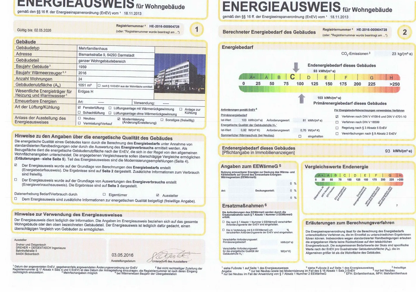 3 Zimmer Wohnung mit 70 m² in Darmstadt – Bild 6