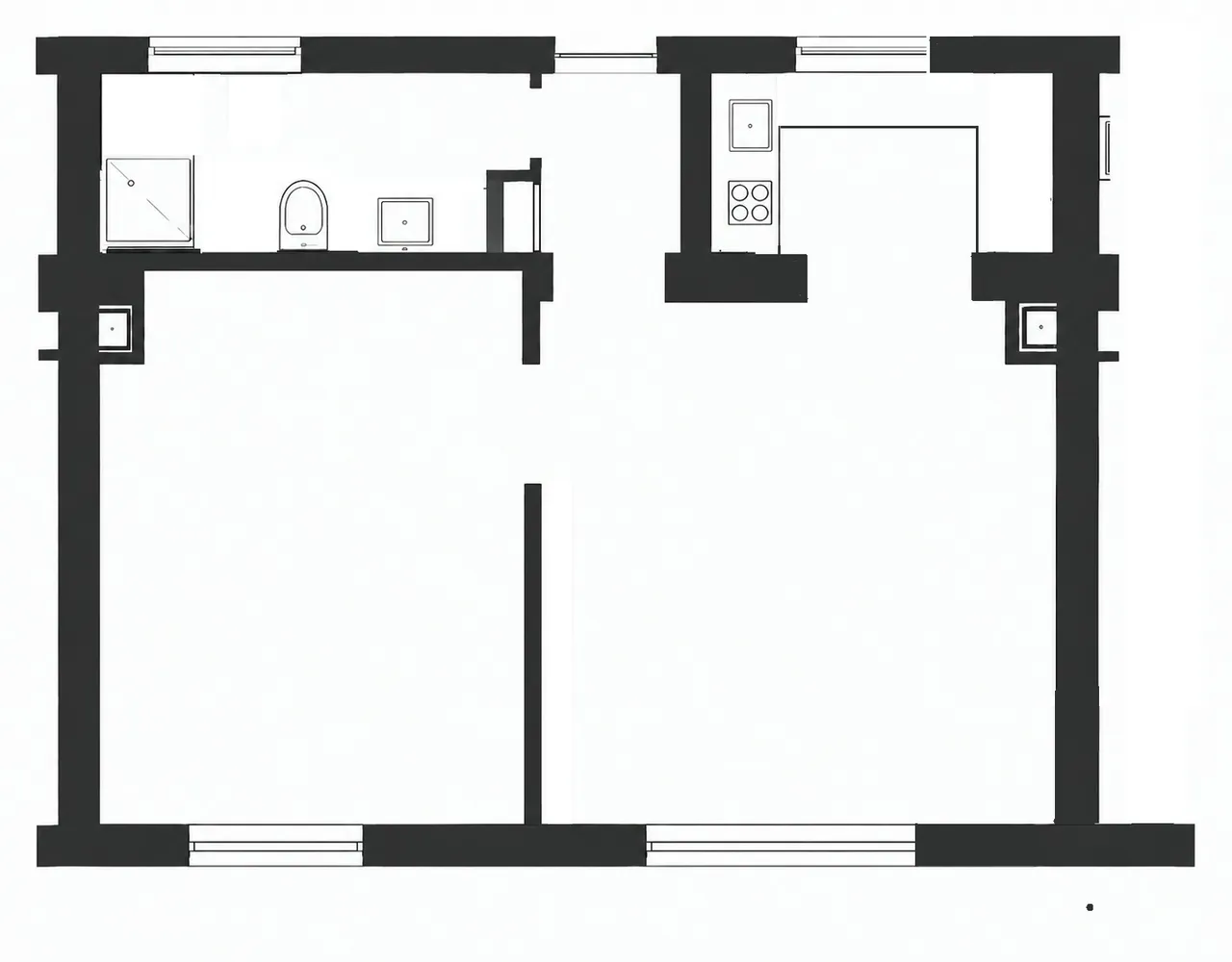 2 Zimmer Wohnung mit 33 m² in München – Bild 2