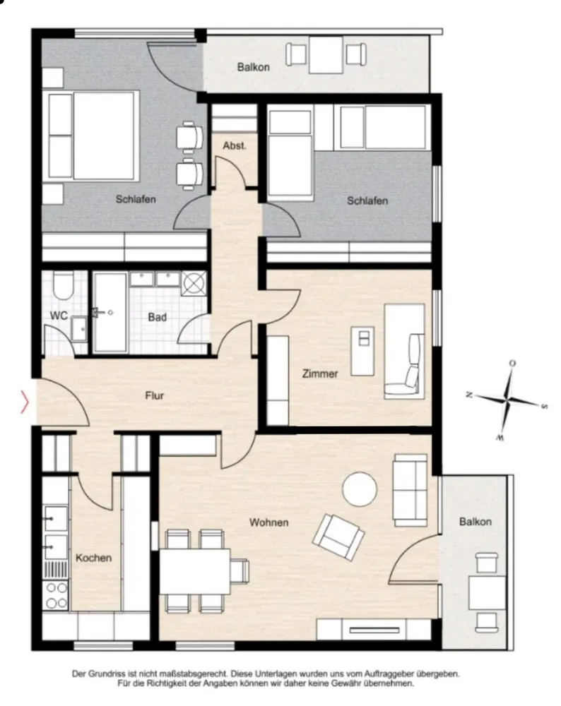 4 Zimmer Wohnung mit 97 m² in Stuttgart – Bild 2