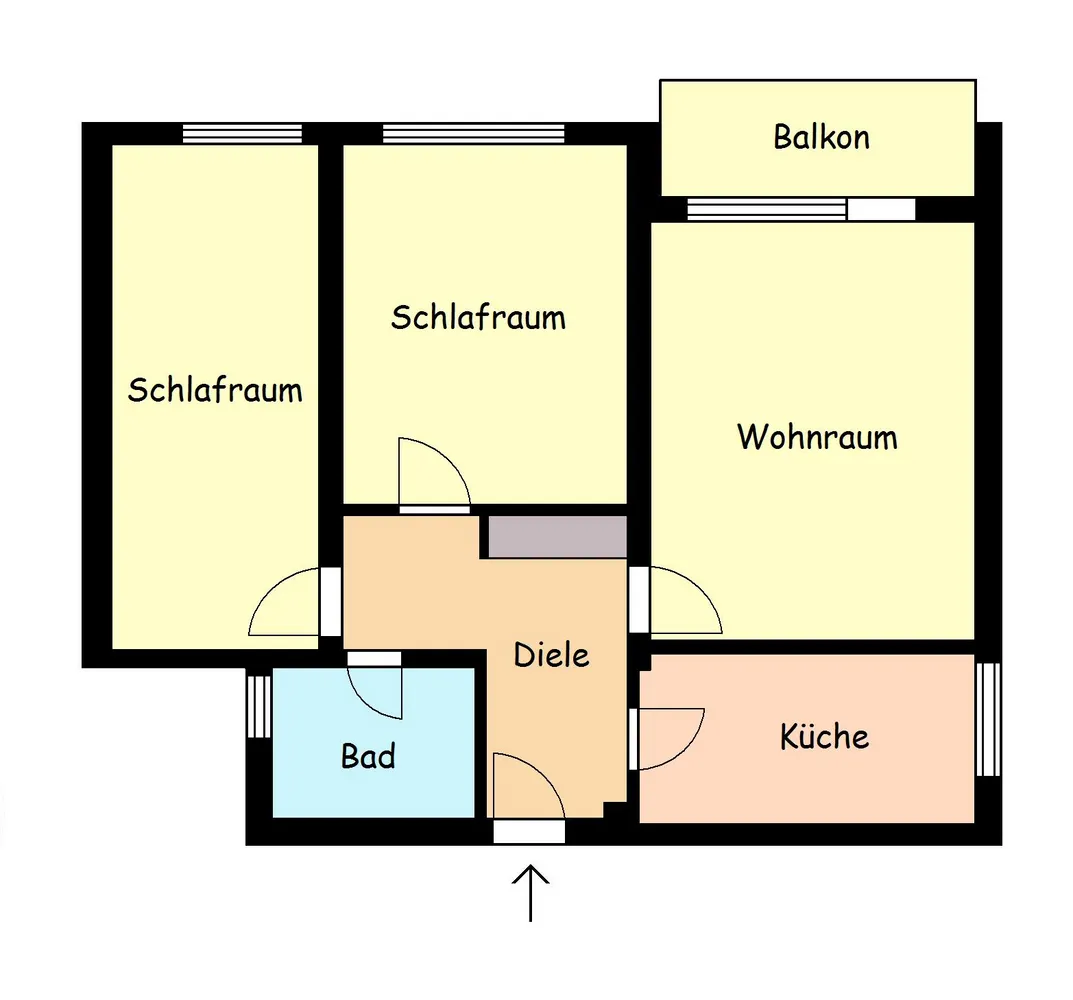 4 Zimmer Wohnung mit 77 m² in Herten – Bild 8