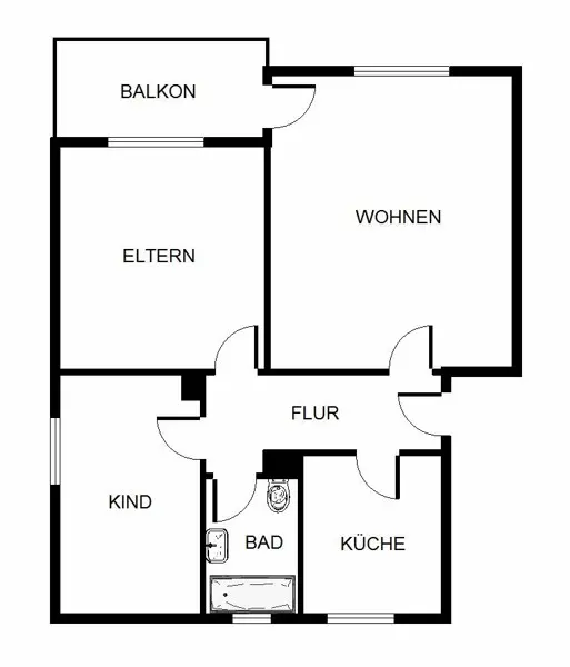 3 Zimmer Wohnung mit 70 m² in Bochum – Bild 8