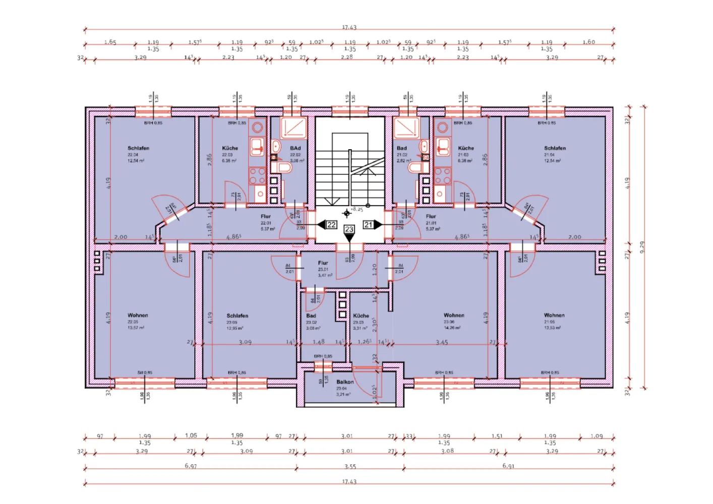 2 Zimmer Wohnung mit 41 m² in Hannover – Bild 7