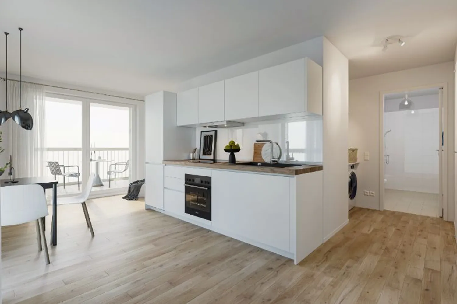 1 Zimmer Wohnung mit 29 m² in München – Bild 1