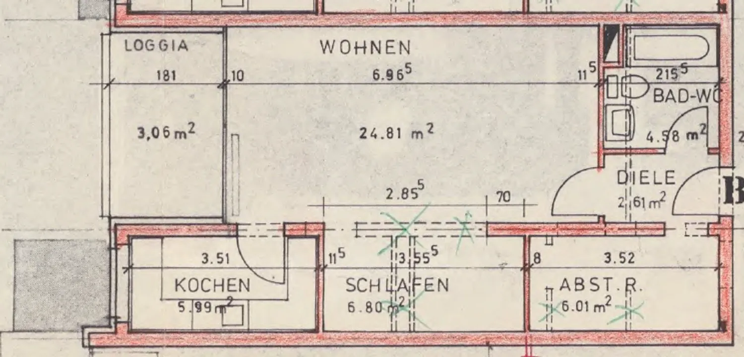 2 Zimmer Wohnung mit 54 m² in Krefeld – Bild 2