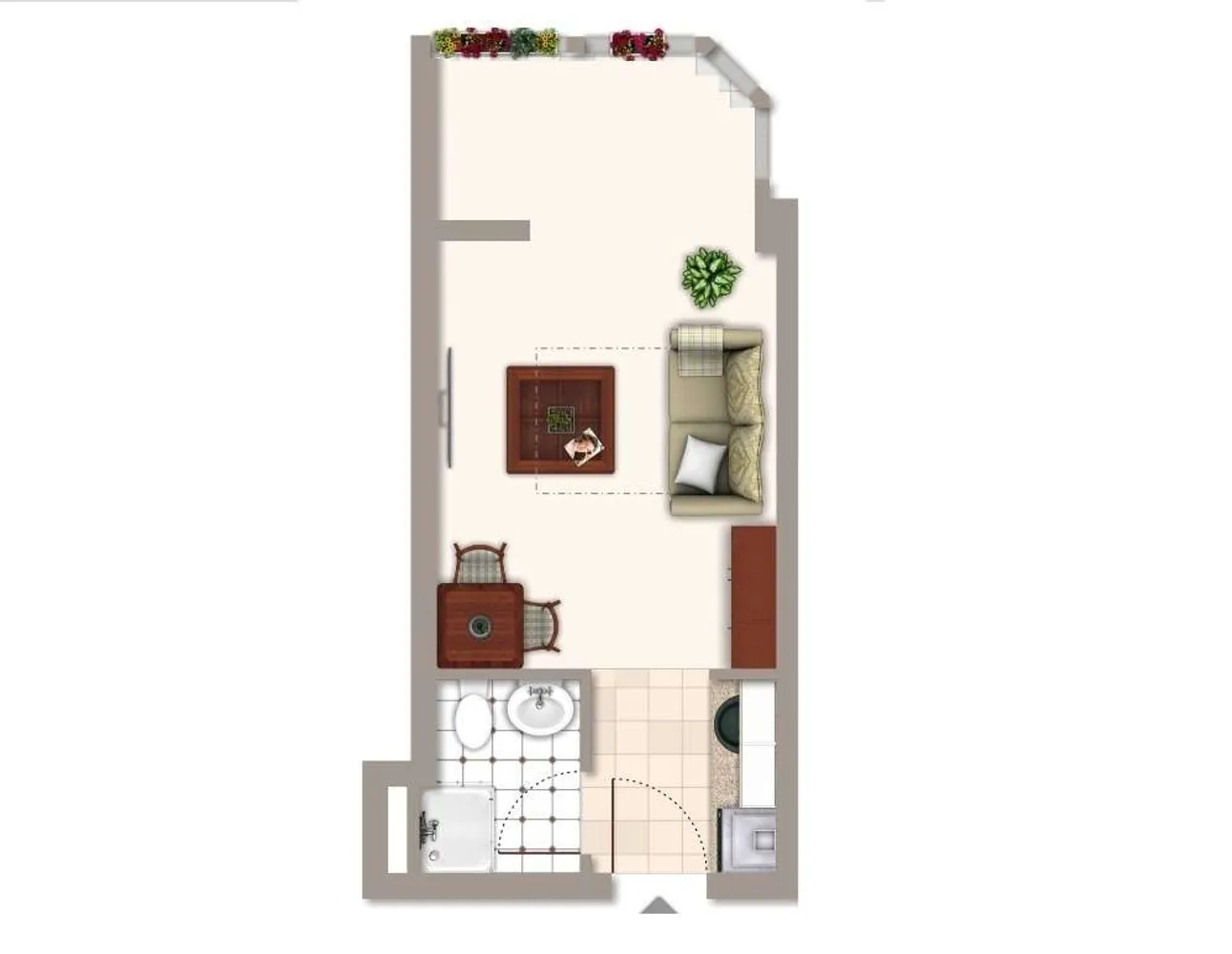 1 Zimmer Wohnung mit 22 m² in Kassel – Bild 5