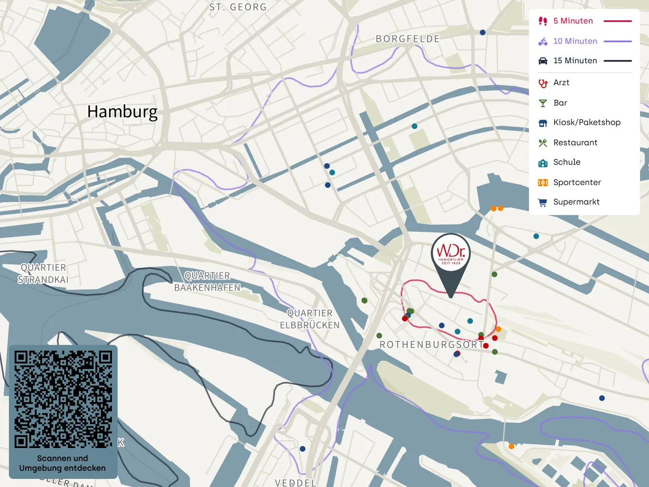 1 Zimmer Wohnung mit 33 m² in Hamburg – Bild 11