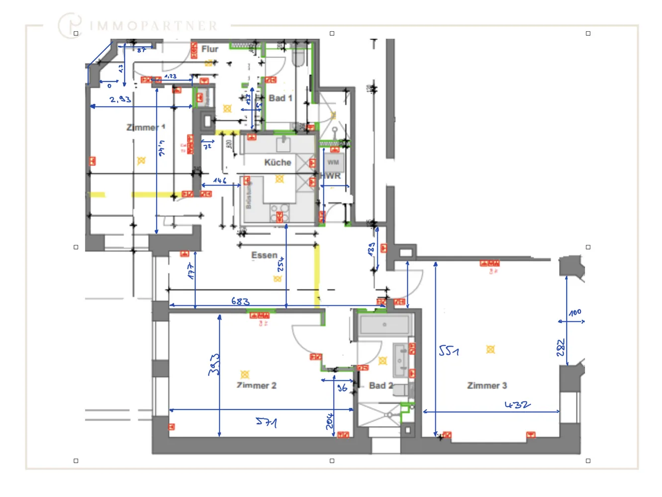 3 Zimmer Wohnung mit 120 m² in Stuttgart – Bild 3