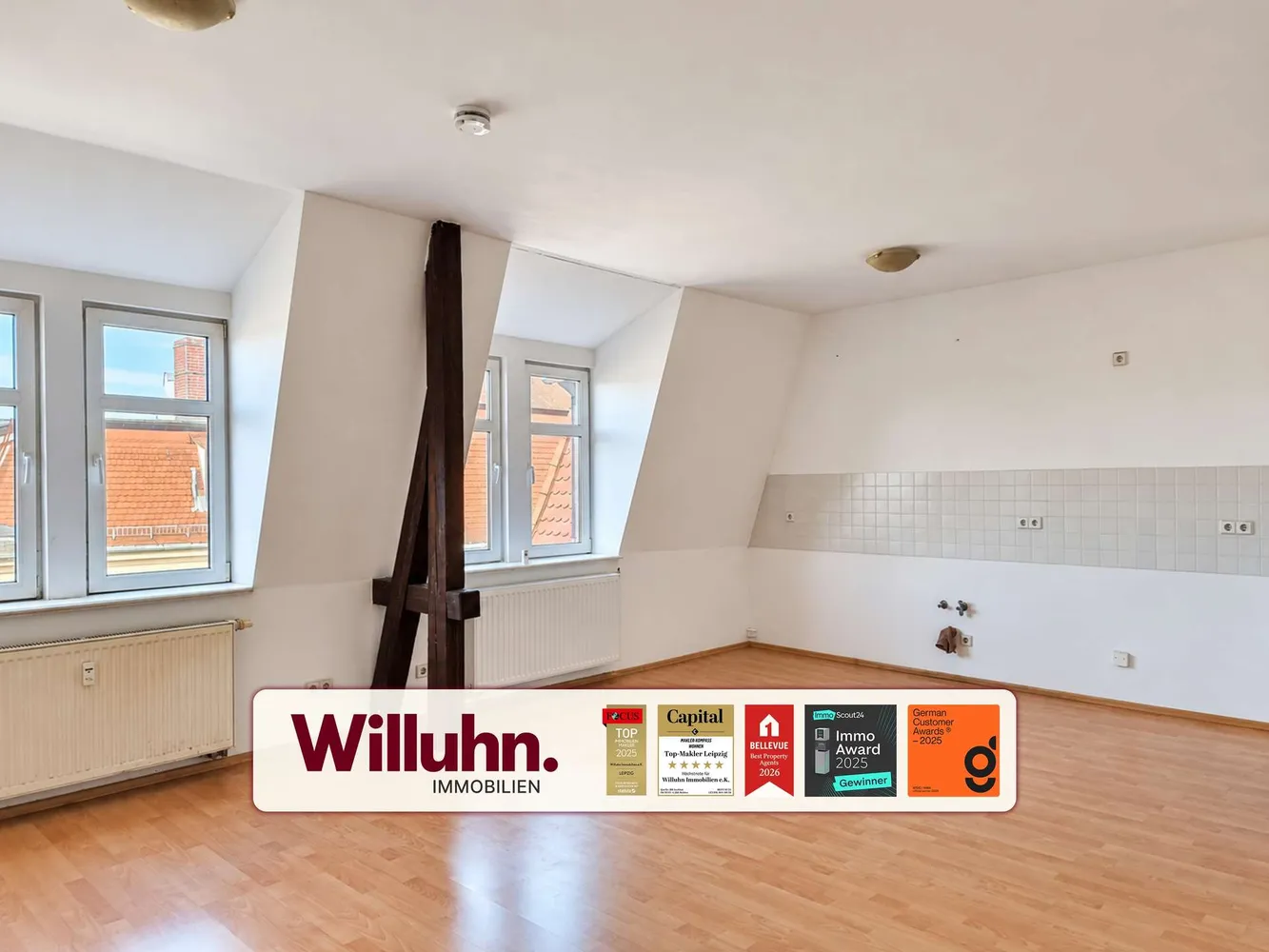 1 Zimmer Wohnung mit 50 m² in Leipzig – Bild 1
