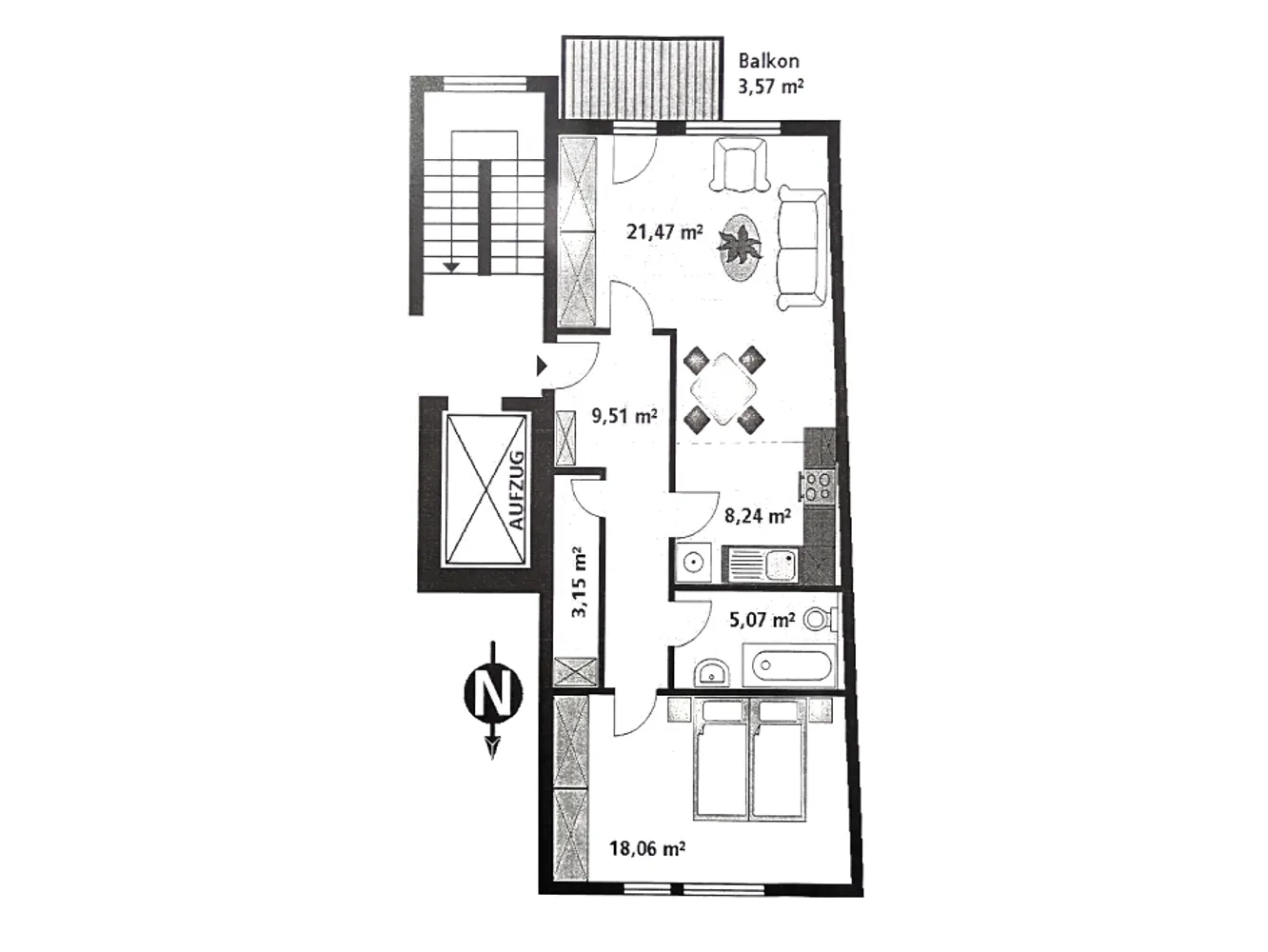 2 Zimmer Wohnung mit 67 m² in Leipzig – Bild 9