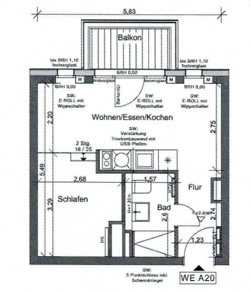 1 Zimmer Wohnung mit 33 m² in Berlin – Bild 9