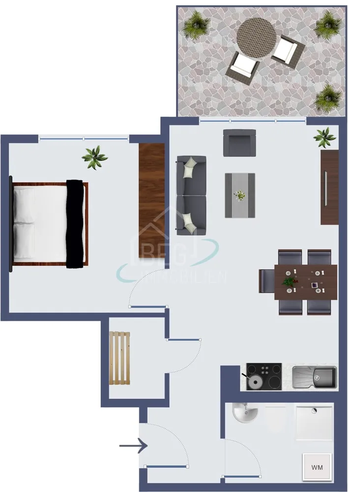 3 Zimmer Wohnung mit 54 m² in Schwäbisch Hall – Bild 5