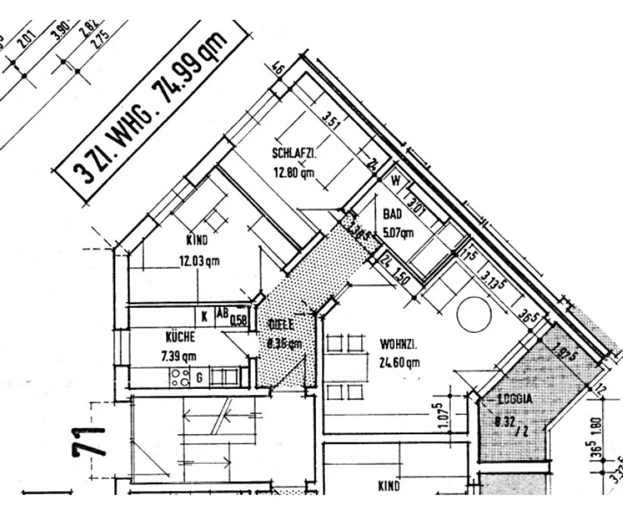 3 room apartment with 75 m² in Hanover – Photo 7