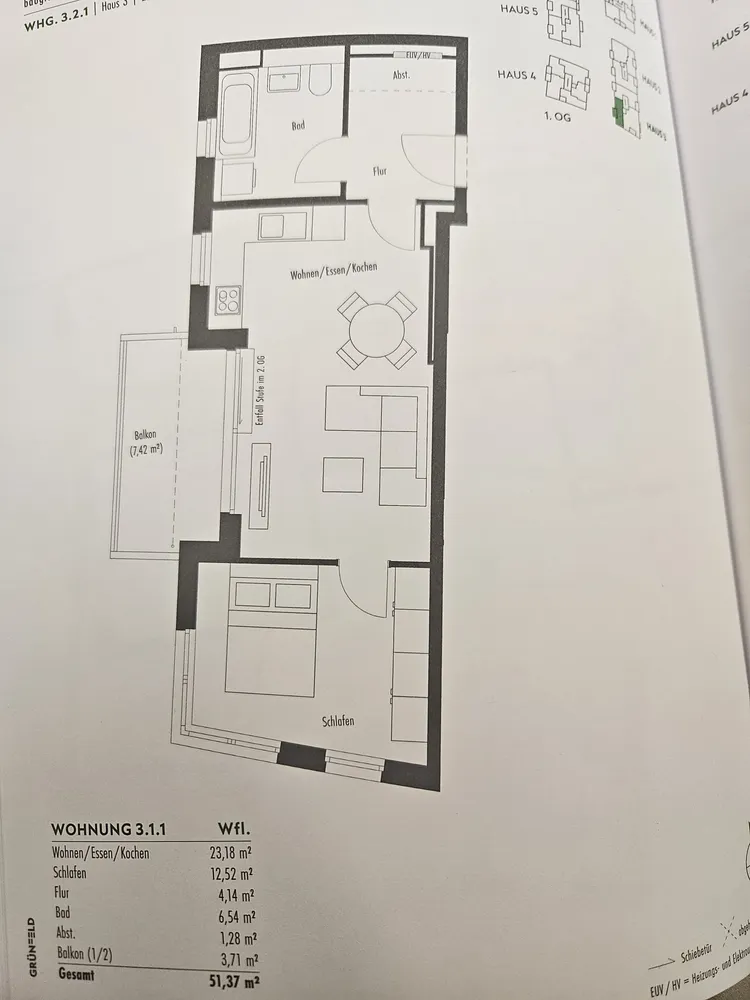 2 Zimmer Wohnung mit 51 m² in München – Bild 7