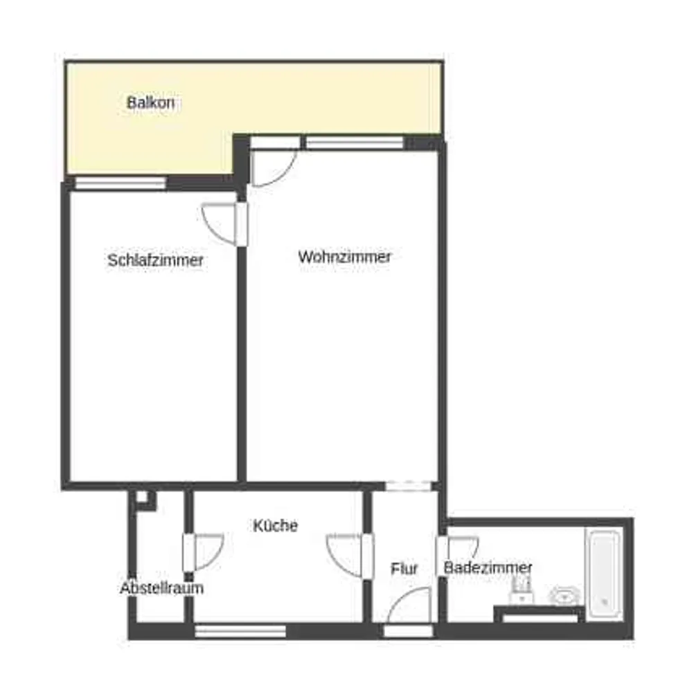 2 room apartment with 56 m² in Ingolstadt – Photo 3