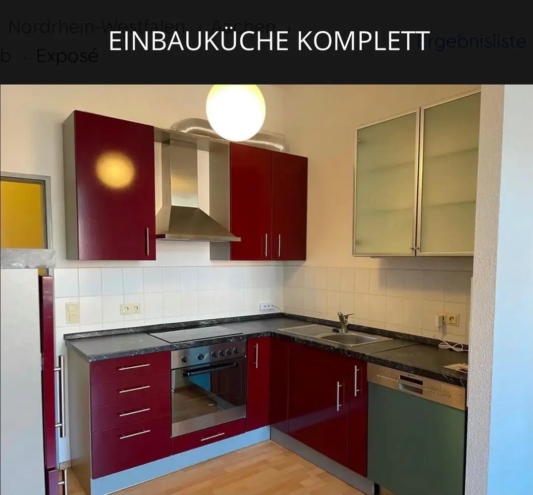 1 room apartment with 53 m² in Aachen – Photo 2