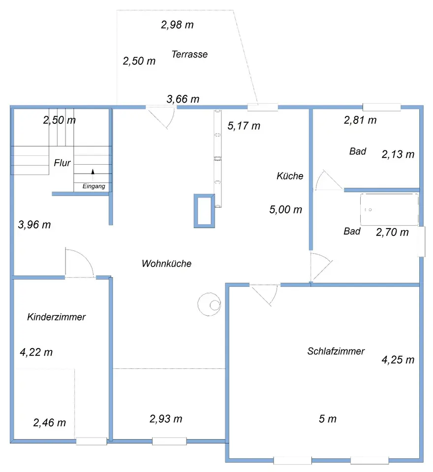 4 Zimmer Wohnung mit 93 m² in Neubrandenburg – Bild 9