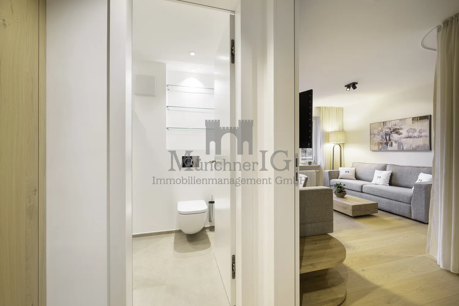1 room apartment with 34 m² in Munich – Photo 9