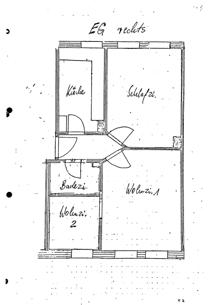3 Zimmer Wohnung mit 60 m² in Flensburg – Bild 2