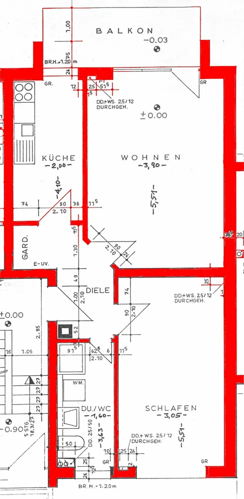 2 Zimmer Wohnung mit 62 m² in Mannheim – Bild 9