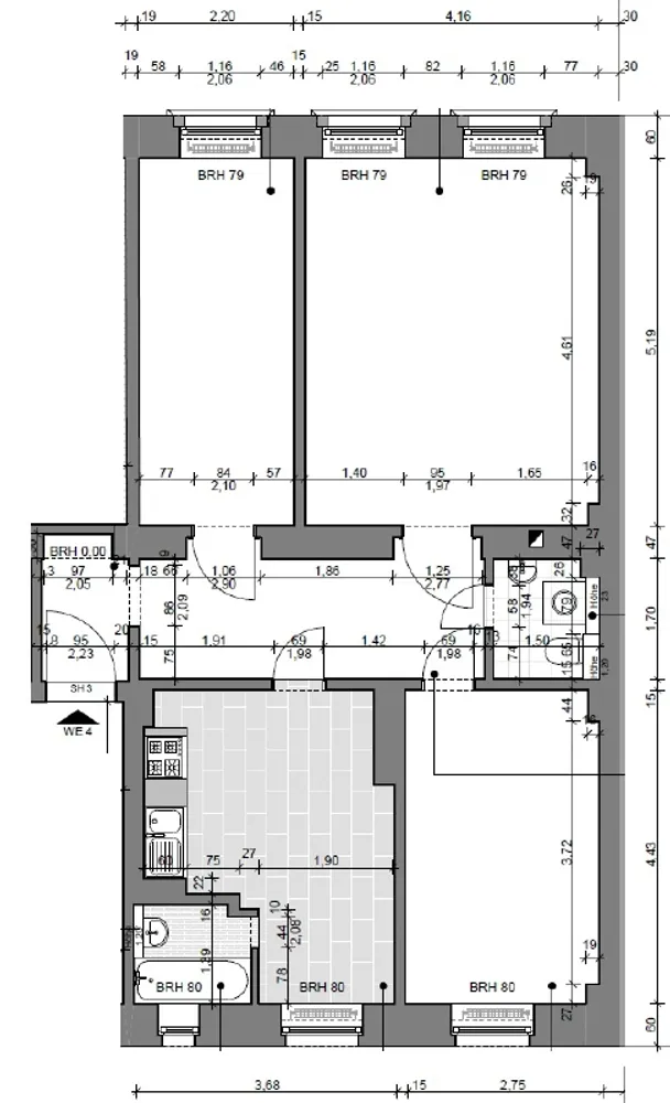 3 Zimmer Wohnung mit 78 m² in Dresden – Bild 3